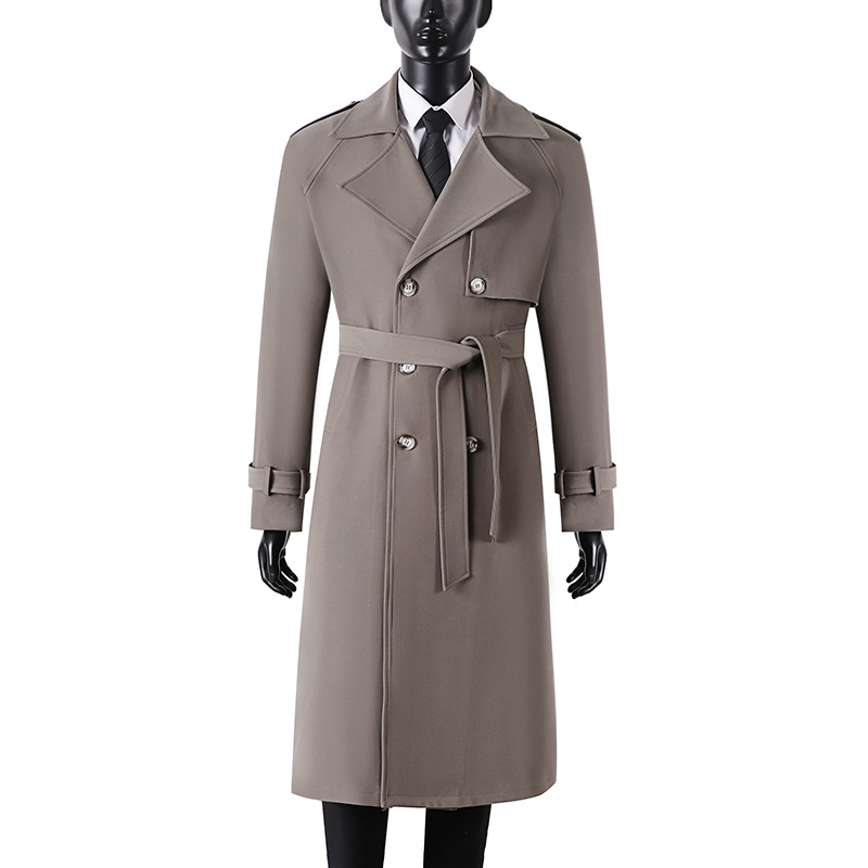 터틀넥 롱 라지 사이즈의 오버사이즈 아우터 트렌치코트 코리아 고급 느낌의 건달 패딩 코트