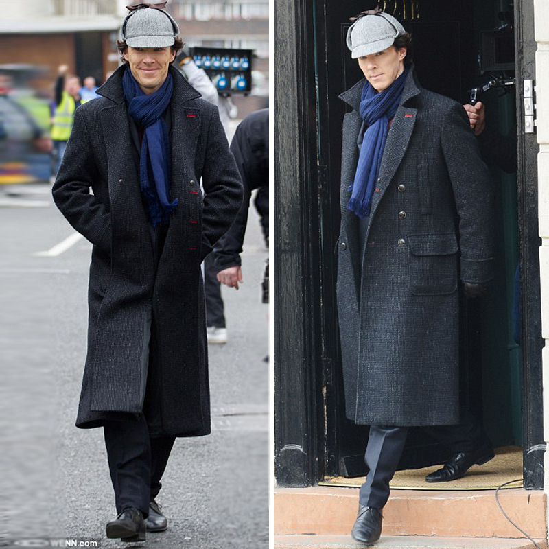 빈티지한 체크 트렌치코트 남성 중추 봄 신상 래글런 캐주얼 더블 코트 라지 사이즈