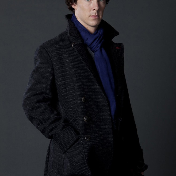 빈티지한 체크 트렌치코트 남성 중추 봄 신상 래글런 캐주얼 더블 코트 라지 사이즈